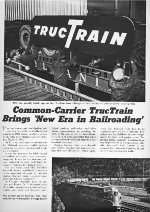 PRR "Common-Carrier TrucTrain," Page 1, 1955